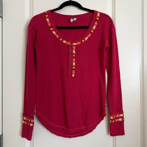 We The Free | Rainbow Thermal Long Sleeve Shirt - Picture 3 of 7